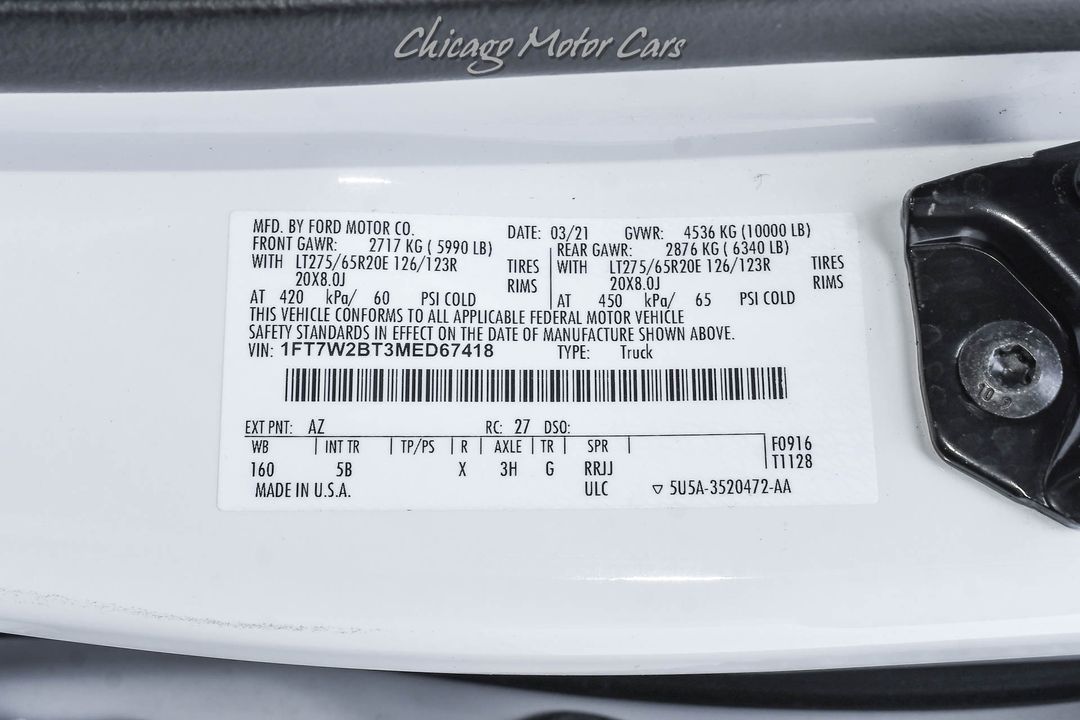 2021 Ford F250 Super Duty