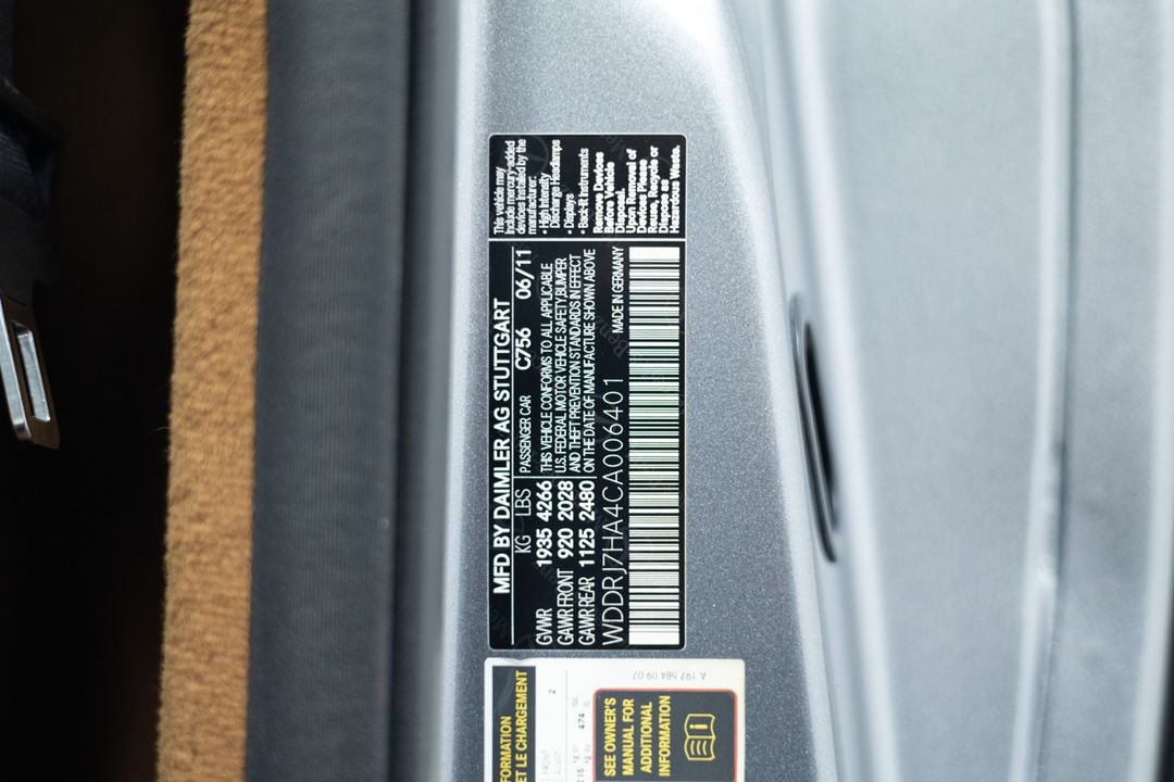 2012 Mercedes-Benz SLS AMG  