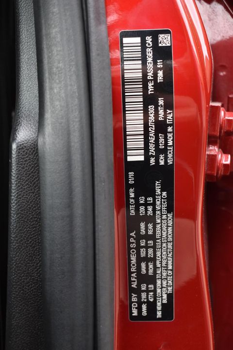 2018 Alfa Romeo Giulia