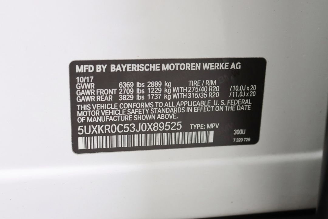 2018 BMW X5