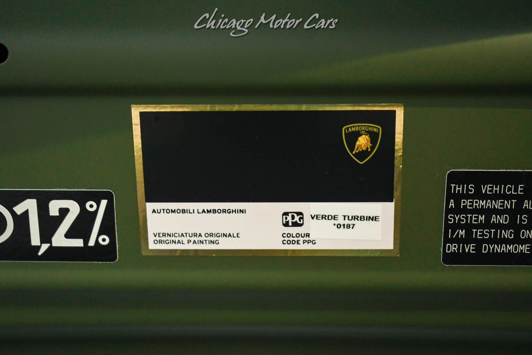 2022 Lamborghini Aventador