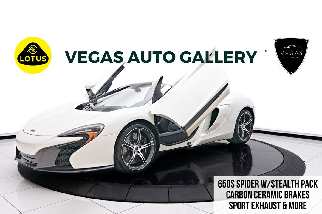 2015 McLaren 650S