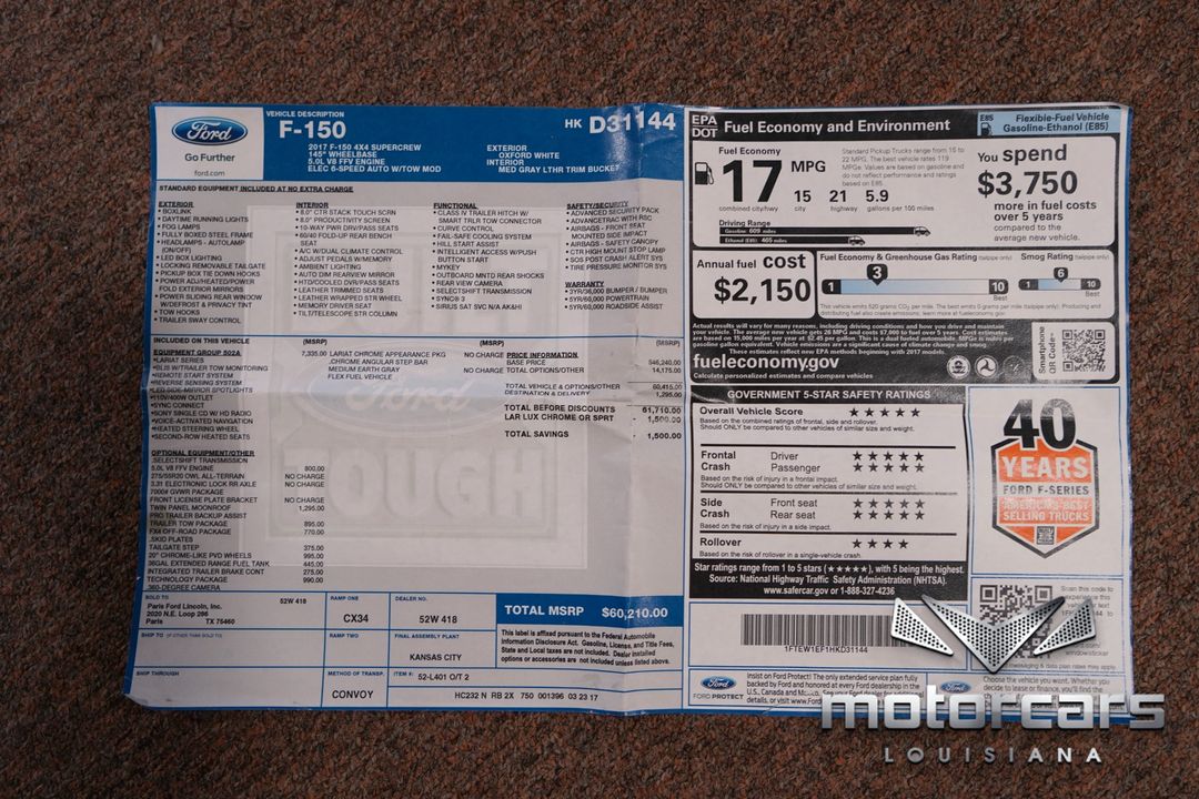 2017 Ford F-150