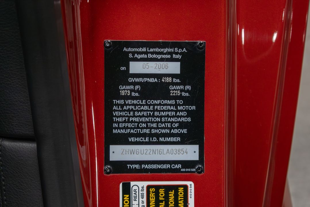 2006 Lamborghini Gallardo