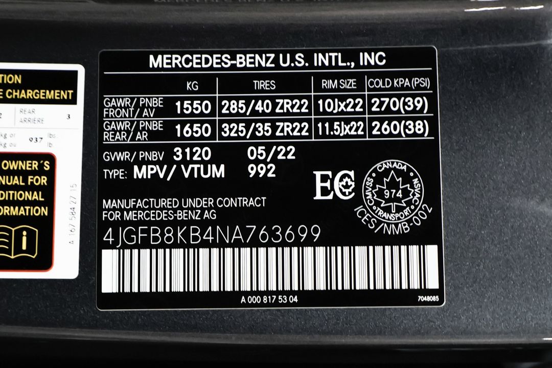 2022 Mercedes-Benz GLE