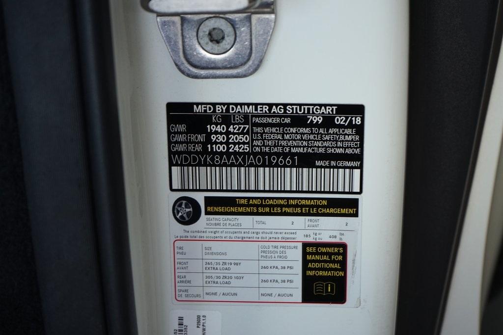 2018 Mercedes-Benz AMG   GT