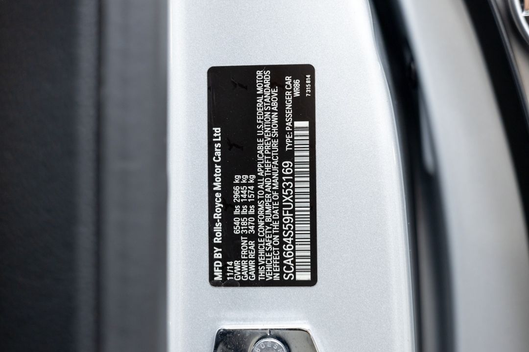 2015 Rolls-Royce Ghost