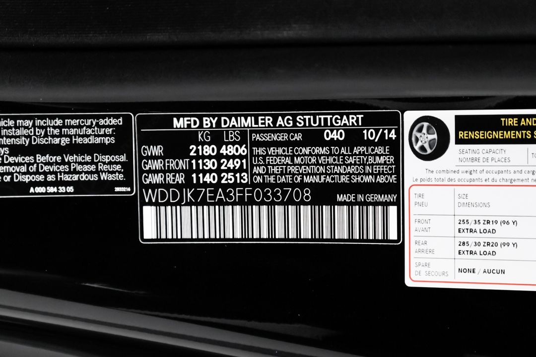 2015 Mercedes-Benz SL-Class