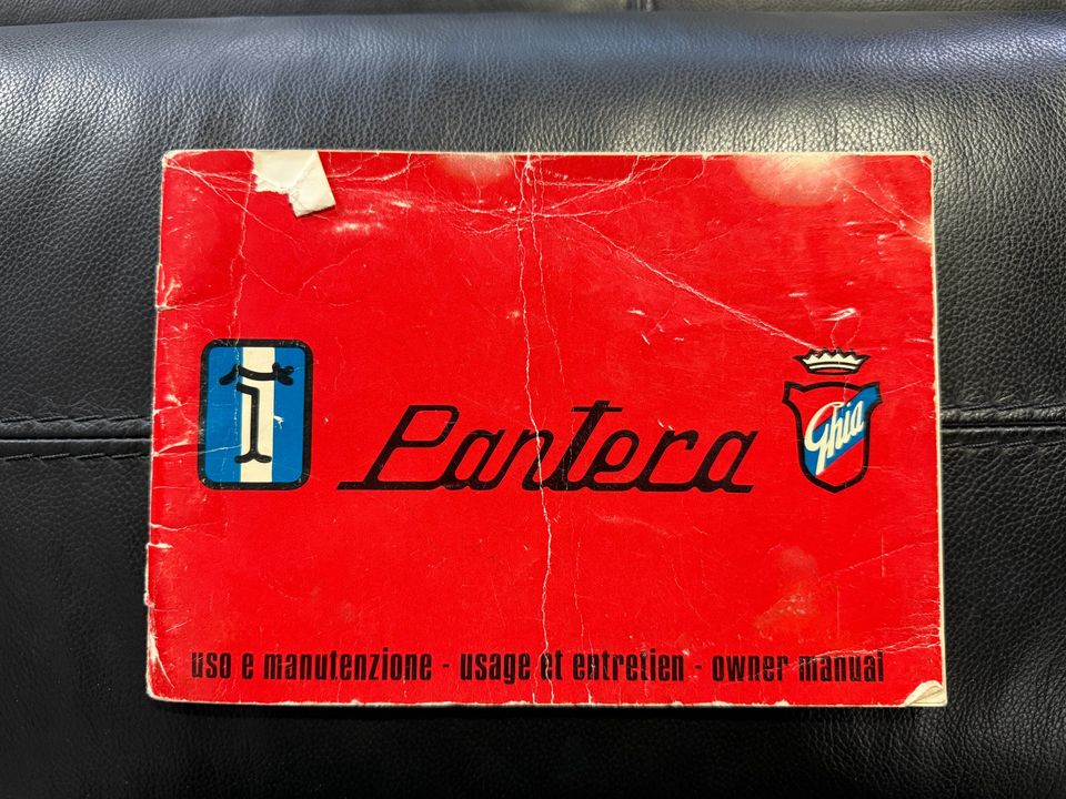 1973 De Tomaso Pantera