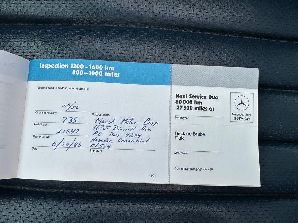 1986 Mercedes-Benz 560SL