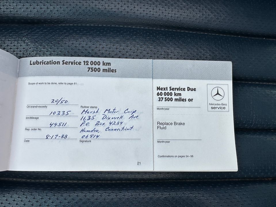 1986 Mercedes-Benz 560SL