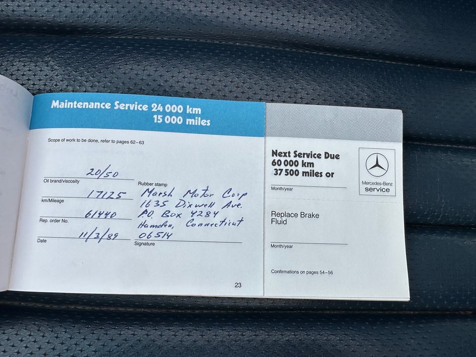 1986 Mercedes-Benz 560SL