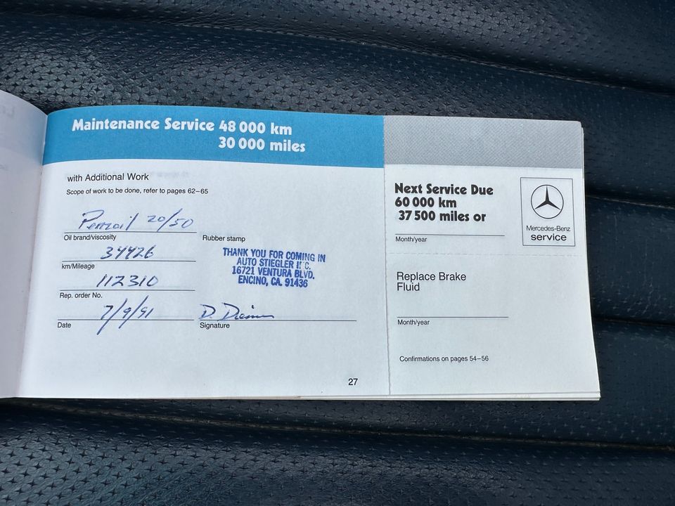 1986 Mercedes-Benz 560SL