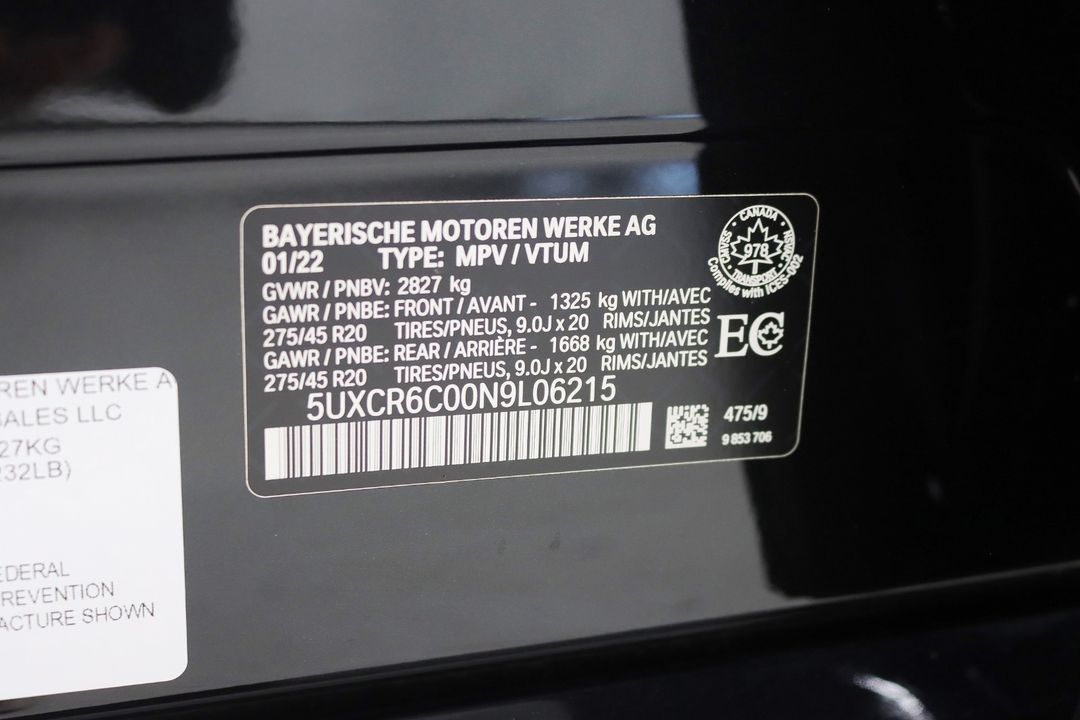 2022 BMW X5