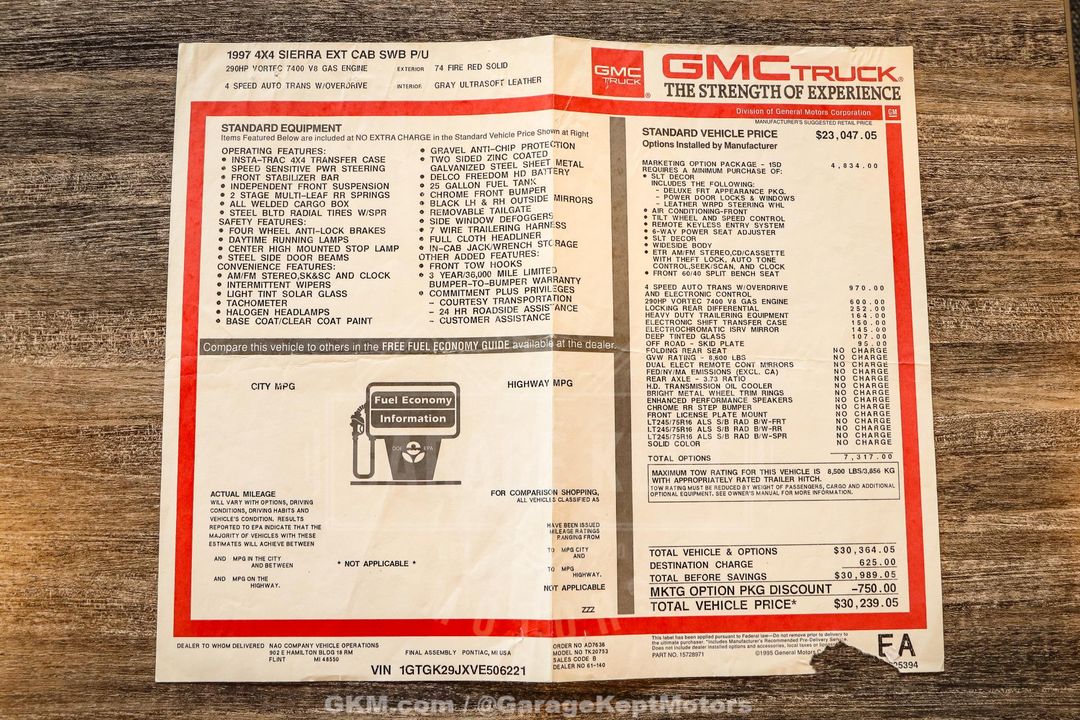 1997 GMC Sierra 2500