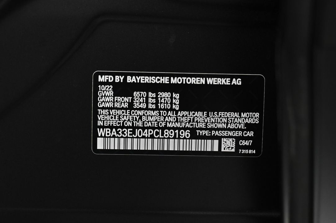 2023 BMW 7 Series