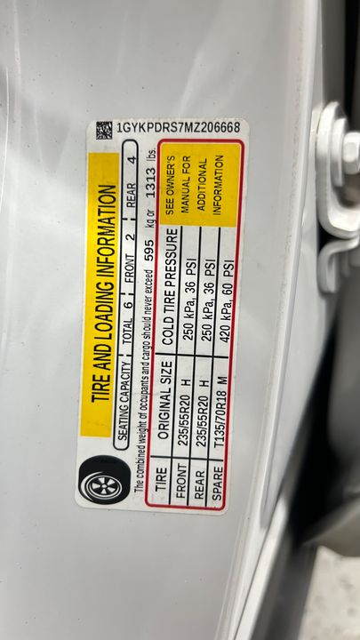 2021 Cadillac XT6