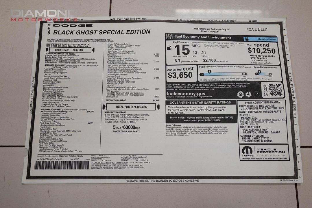 2023 Dodge Challenger