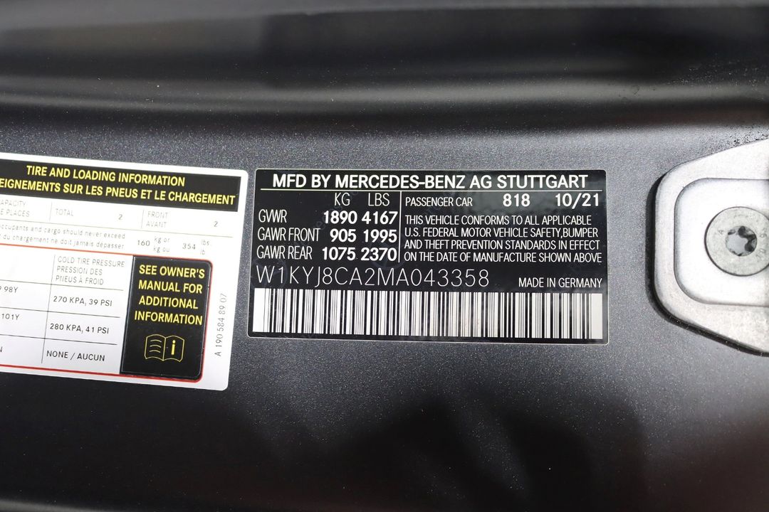 2021 Mercedes-Benz AMG GT STEALTH EDITION