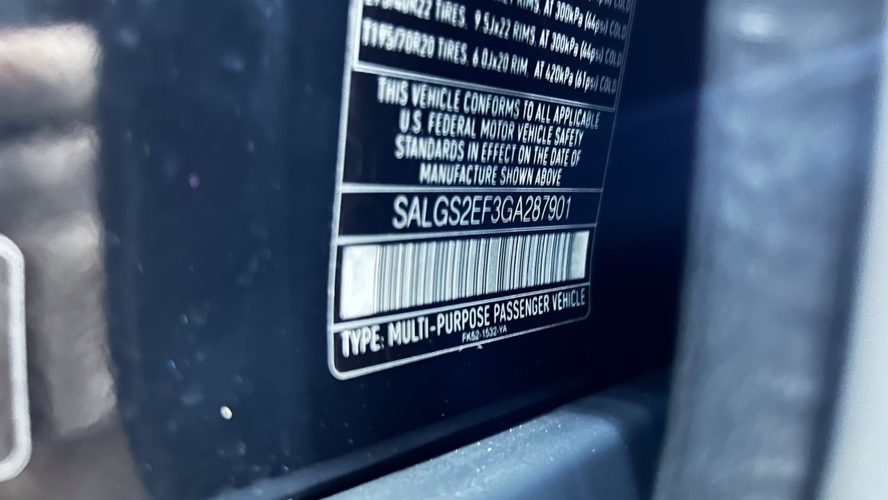 2016 Land Rover Range Rover