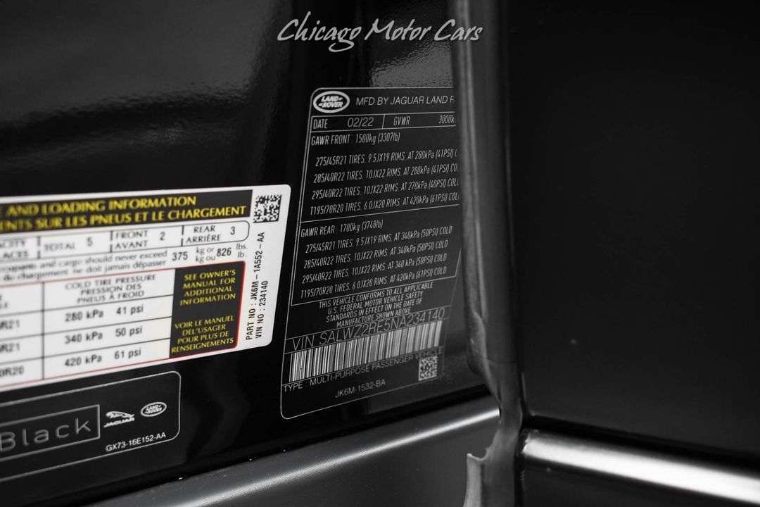 2022 Land Rover Range Rover Sport