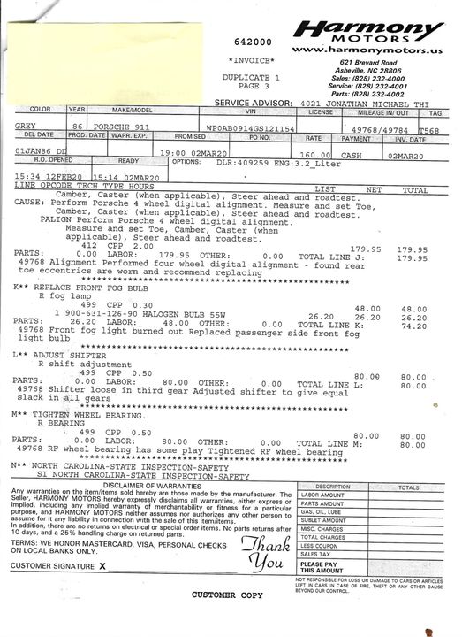 1986 Porsche Carrera