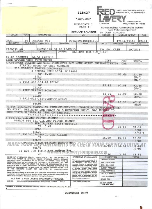 1986 Porsche Carrera