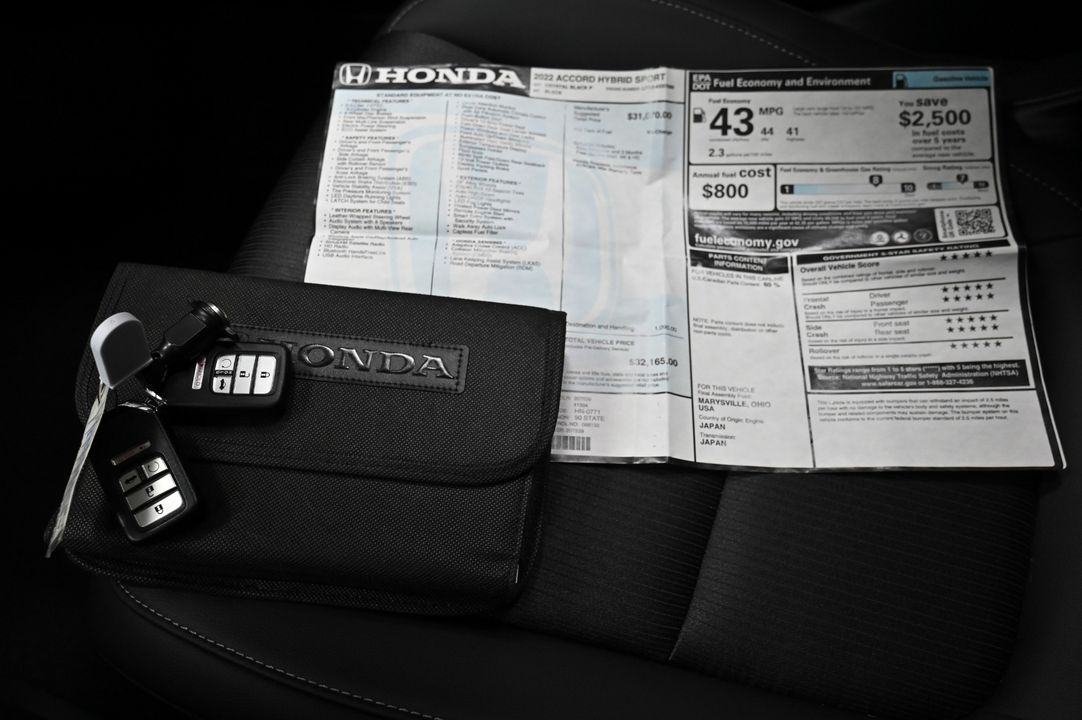 2022 Honda Accord Hybrid