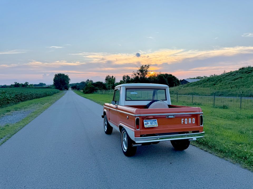 1966 Ford Bronco Half Cab 302