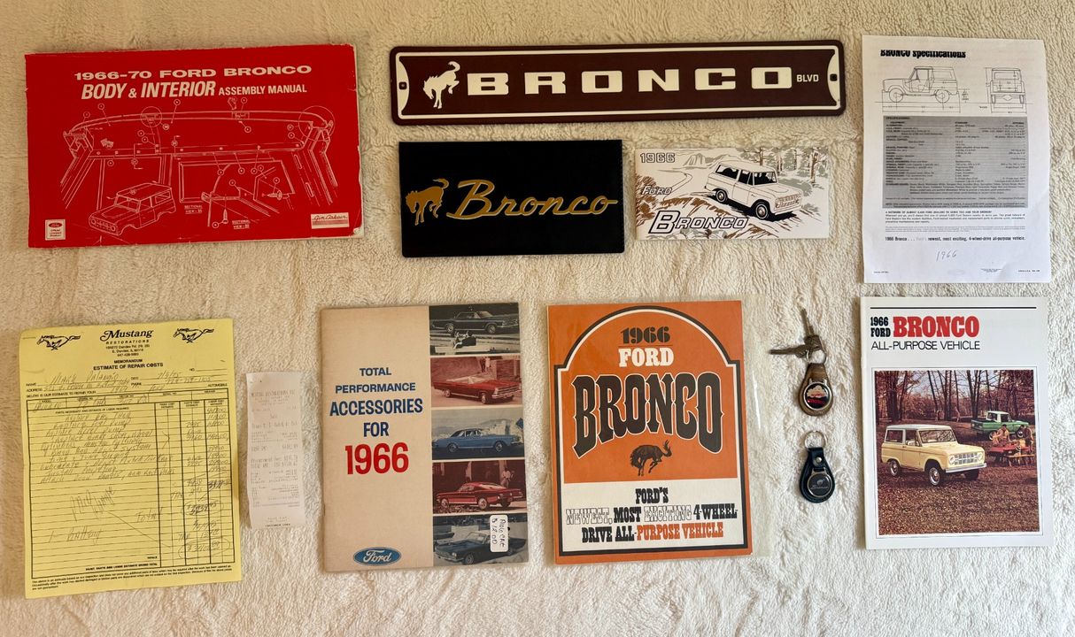 1966 Ford Bronco Half Cab 302