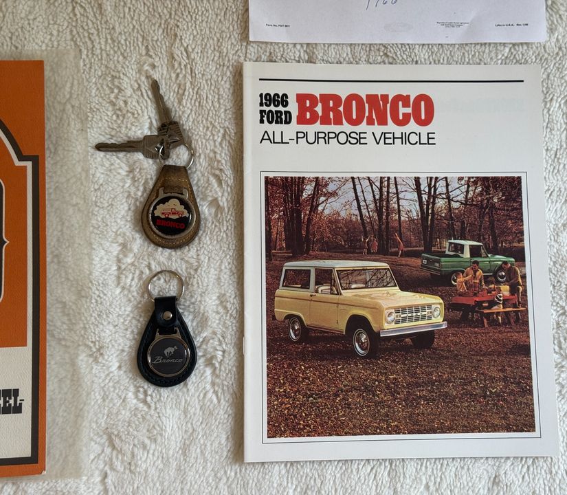 1966 Ford Bronco Half Cab 302