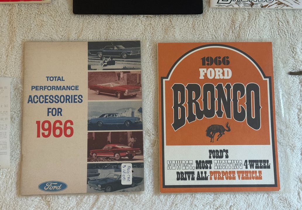 1966 Ford Bronco Half Cab 302