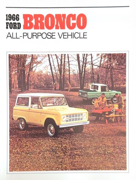 1966 Ford Bronco Half Cab 302