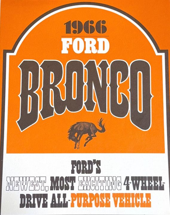 1966 Ford Bronco Half Cab 302