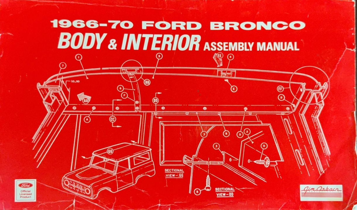 1966 Ford Bronco Half Cab 302