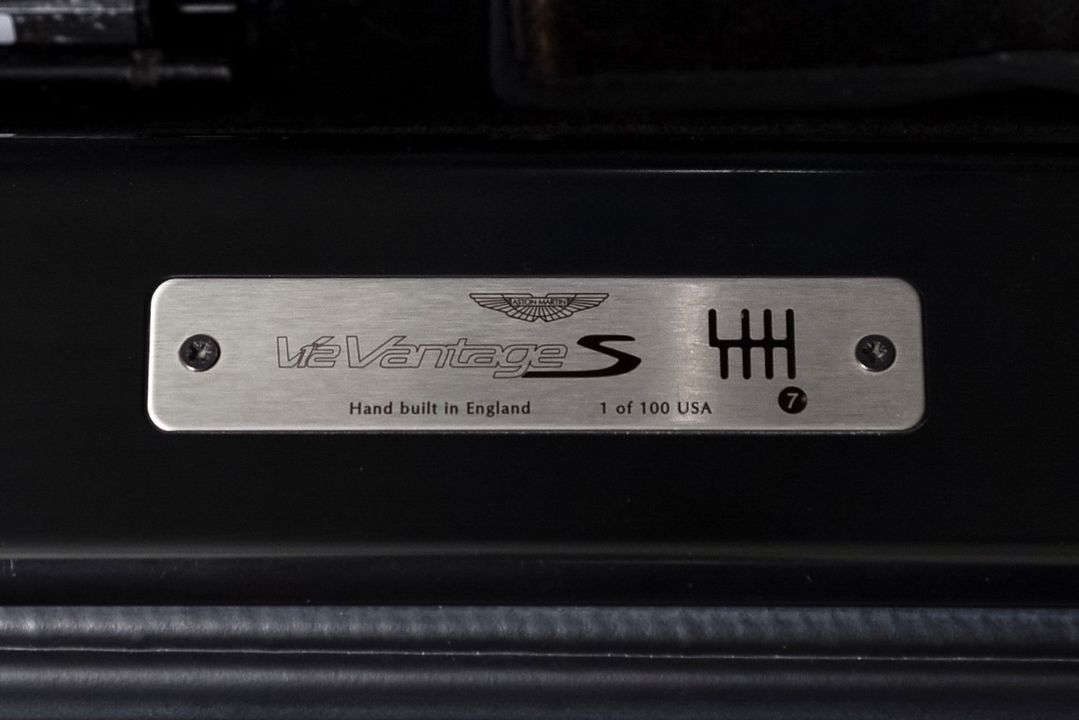 2017 Aston Martin V12 Vantage S