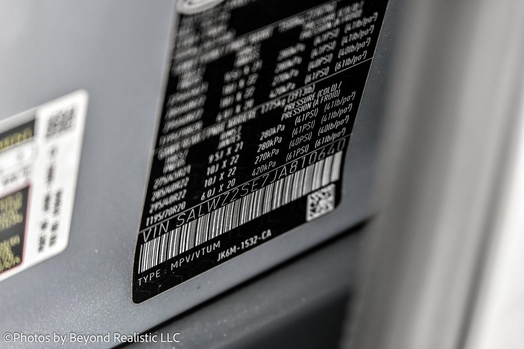 2018 Land Rover Range Rover Sport