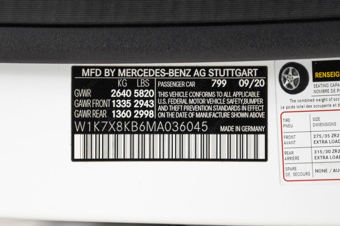 2021 Mercedes-Benz AMG   GT 63