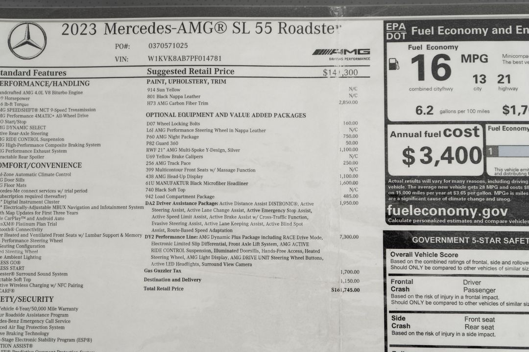 2023 Mercedes-Benz SL 55