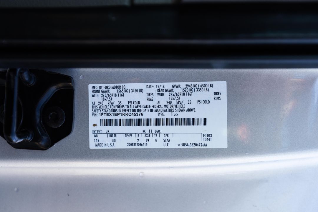 2019 Ford F-150