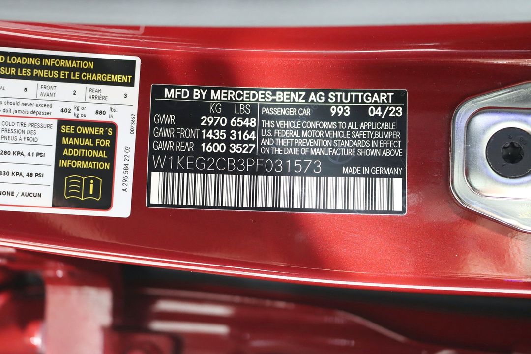 2023 Mercedes-Benz EQE