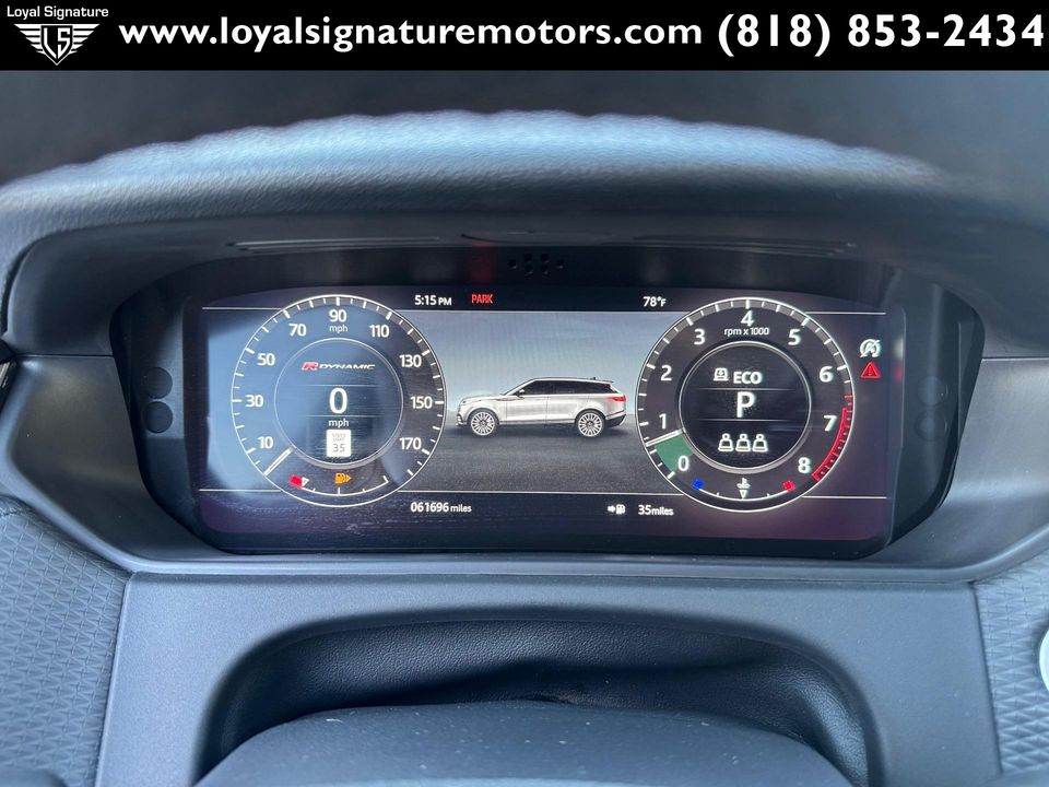 2018 Land Rover Range Rover Velar