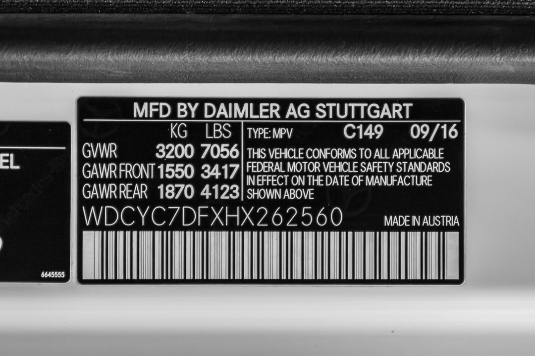 2017 Mercedes-Benz G-Class