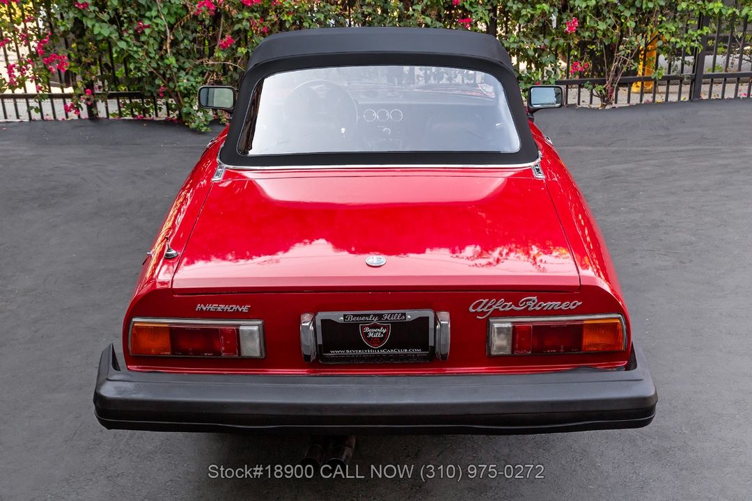 1980 Alfa Romeo Spider Veloce