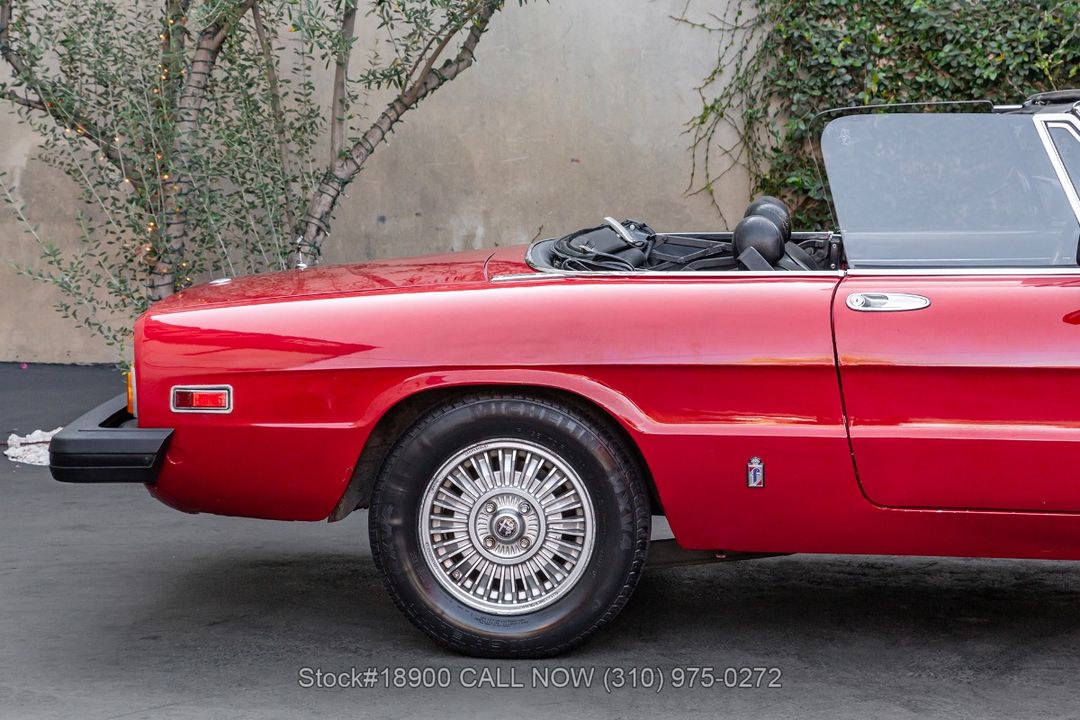 1980 Alfa Romeo Spider Veloce