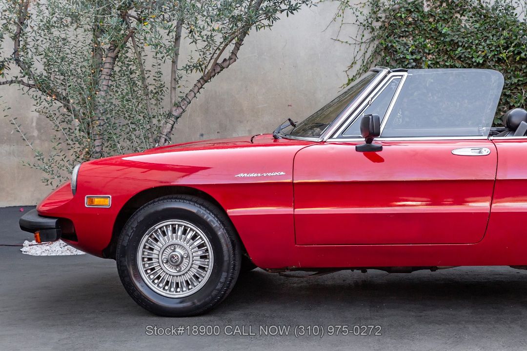 1980 Alfa Romeo Spider Veloce