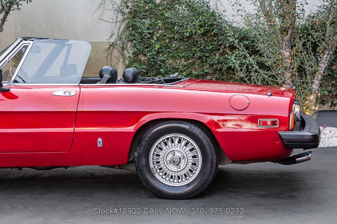 1980 Alfa Romeo Spider Veloce
