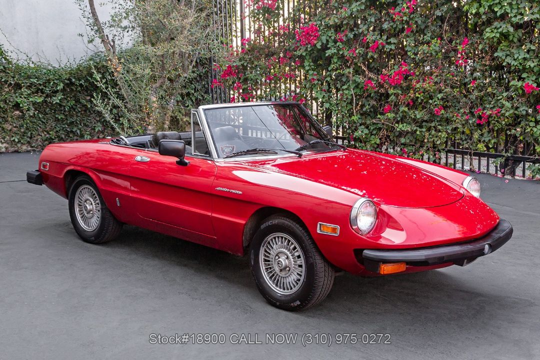 1980 Alfa Romeo Spider Veloce