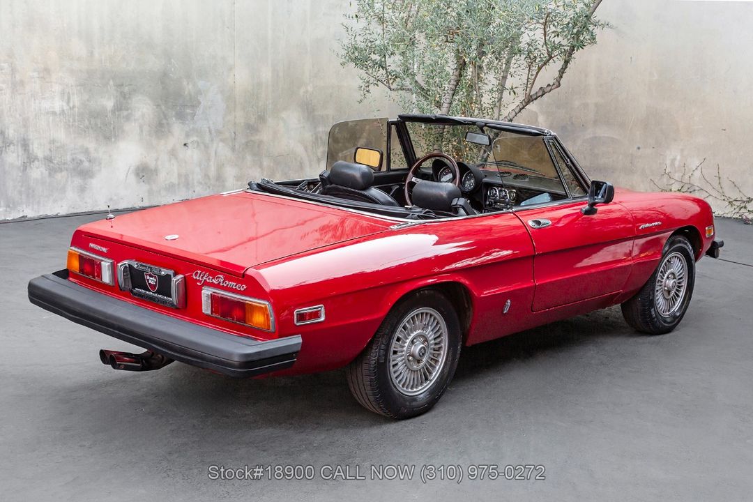 1980 Alfa Romeo Spider Veloce