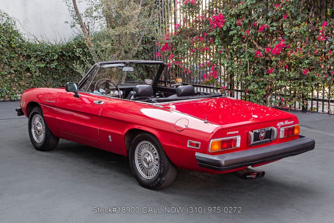 1980 Alfa Romeo Spider Veloce